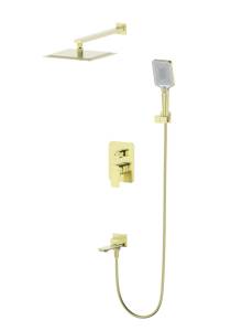 Душевой комплект Wonzon & Woghand WW-88939011-BG золото