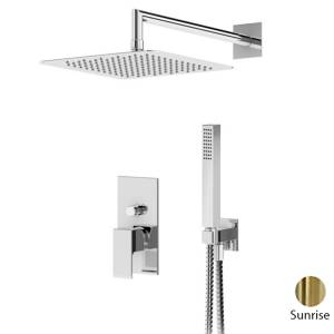 Душевая стойка Cezares Porta PORTA-DSIPQ-30-SR бронза