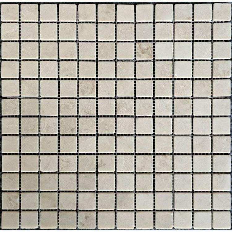 Мозаика Pixel Mosaic Мрамор PIX323 Cappucino Матовая (2.3x2.3) 30.5x30.5