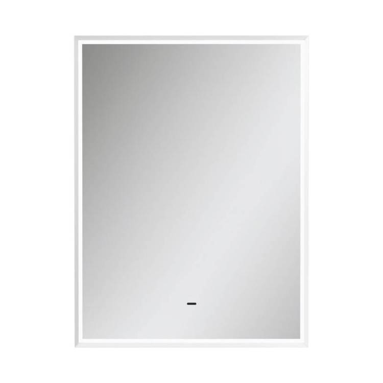 Зеркало Equil Lago zLAGO60-14 с подсветкой, белый, 80x60