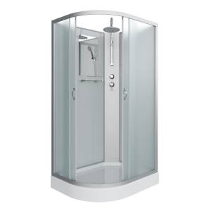 Душевая кабина Niagara Classic NG-3312-14RBKT (1200x800x2100-2400) с низким поддоном (13см)