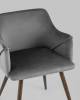 Кресло Stool Group Монарх DC-1502 HLR-24 серый фото 6