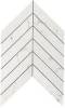 Декор Atlas Concorde Marvel Stone 9SCA Carrara Pure Chevron Wall 30.5x25