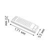 Блок питания Gauss 60W 24V IP20 ультратонкий 202002060 фото 2