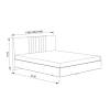 Кровать Ижмебель Соло 00-00164431 genezis steel с латами 180x200 фото 4