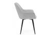 Стул на металлокаркасе Notta Флюид 642947 светло-серый (zd 960) / черный фото 3