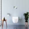 Подвесной унитаз Damixa Scandinavian Pure DX36C1701SC без ободка с сиденьем микролифт фото 3