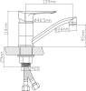 Смеситель для кухни BOOU B8274-14A фото 2