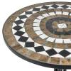 Стол журнальный Tetchair Secret De Maison Romeo (mod. Pl08-7451RV) 14068 черный /плитка "калейдоскоп" 60x72x60 фото 2