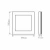 Светодиодная панель Arlight 023146(2) IM-S600x600-40W Warm3000 фото 4