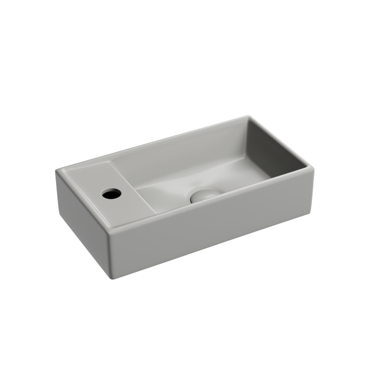 Раковина Ceramica Nova Element CN6051RMH антрацит матовый, 41.7x21.7