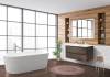 Тумба с раковиной Belbagno Albano-Cer ALBANO-CER-1050-2C-SO-RNG 102x44x50 Robere Nature Grigio подвесная с двумя выкатными ящиками фото 6