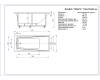 Акриловая ванна Aquatek Либра LIB150-0000024 150x70 слив слева фото 5
