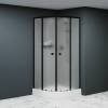 Душевая кабина RGW Andaman 381320899-24 профиль черный, стекло матовое, 90x90x197