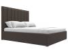 Интерьерная кровать Лига Диванов Афродита 123053 коричневый 160x200 фото 3
