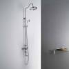 Душевая стойка Aquatek Классик AQ2543CR с изливом, 220мм, хром фото 5