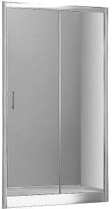 Душевая дверь в нишу Aquanet Alfa NAA6121 1300 профиль хром, 1300x2000