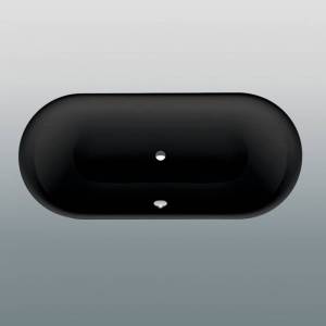 Стальная ванна Bette Lux 3467-035 PLUS 190x90 с шумоизоляцией, черная