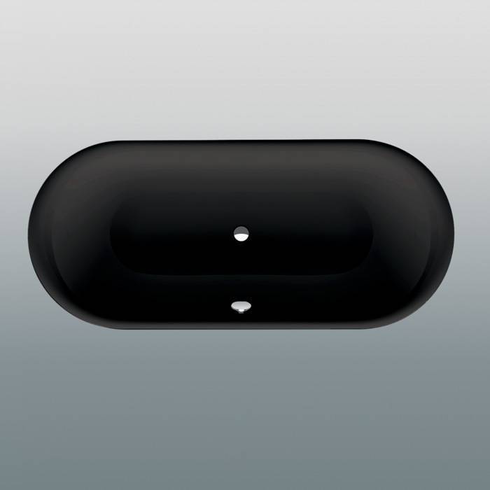 Стальная ванна Bette Lux 3467-035 PLUS 190x90 с шумоизоляцией, черная