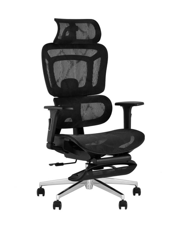 Кресло офисное Stool Group Topchairs Nimbus YF-W938A bl. sh. ST-982-1 black Черный