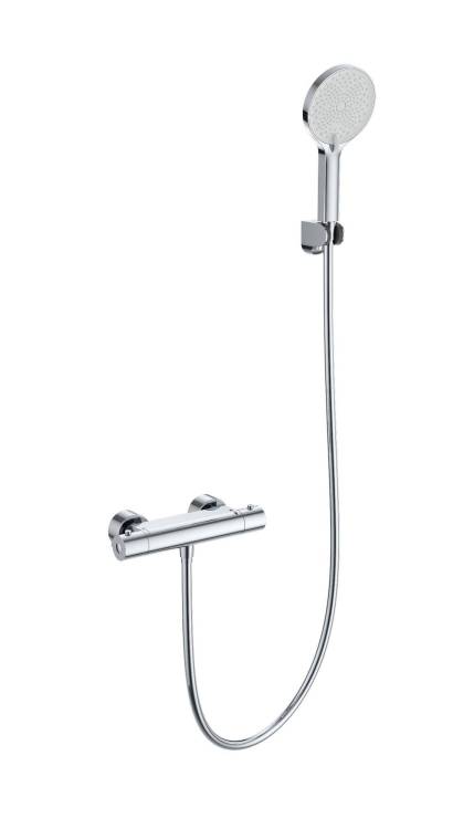 Смеситель для душа Wonzon & Woghand WW-B2003-A-CR с термостатом, хром
