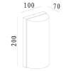 Настенный светильник Deko-Light Grumium round III 620130 фото 3