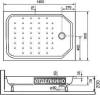 Поддон для душа RGW Style PR 80x140x7,5 фото 2