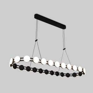 Подвесной светодиодный светильник Eurosvet Tapioca 90332/26 черный