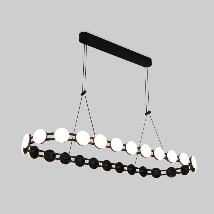 Подвесной светодиодный светильник Eurosvet Tapioca 90332/26 черный