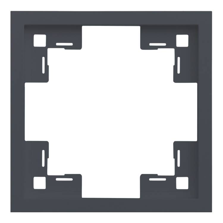 Одноместная рамка Rikett Standart 35810 BT базальт