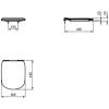 Крышка-сиденье Ideal Standard Tesi T352801 Euro White (Евробелый) фото 4
