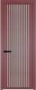 Межкомнатная дверь Profil Doors 3 AGP цвет профиля Красный антрацит, стекло безопасное 6 мм рэте 700x2000