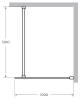 Душевая перегородка Cezares Liberta LIBERTA-L-1-100-120-GR-Cr хром фото 8