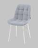 Стул Stool Group Флекс N AV 405N-N24-KP3-02 светло-серый, белые ножки фото 4