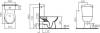 Унитаз-компакт VitrA S10 9822B003-7204 с микролифтом фото 3