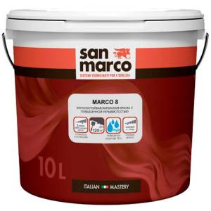 Моющаяся краска San Marco Marco Otto С 3.75 л