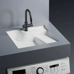 Раковина Abber Rechteck AC2224R 54.5 см, белая