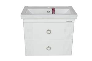 Тумба с раковиной Bellezza Виана 70 2 ящ. Белый