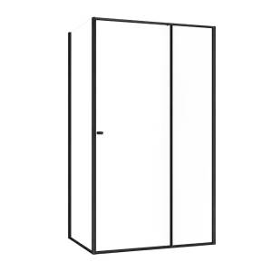 Душевой уголок Wasserkraft Dill 61S15 профиль черный матовый, стекло прозрачное, 90x110x200