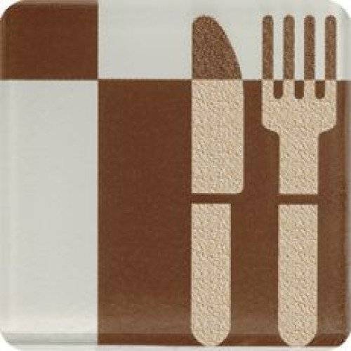 Декор Paradyz Toccata Brown C 10x10