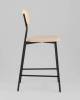 Стул полубарный Stool Group Minnie HPB2318 HAB1-23 бежевый фото 4