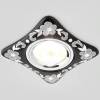 Встраиваемый потолочный светильник Ambrella light Desing D2065 BK/CH фото 2