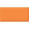 Керамическая плитка Absolut Keramika Monocolor 100x200 Biselado Naranja Brillo 10x20