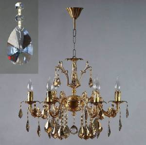 Подвесная люстра Ambiente Granada 2118/6 AB Tear drop
