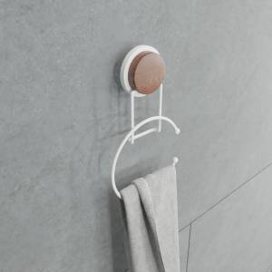 Полотенцедержатель Fixsen Magic White FX-47011 Белый, Коричневый