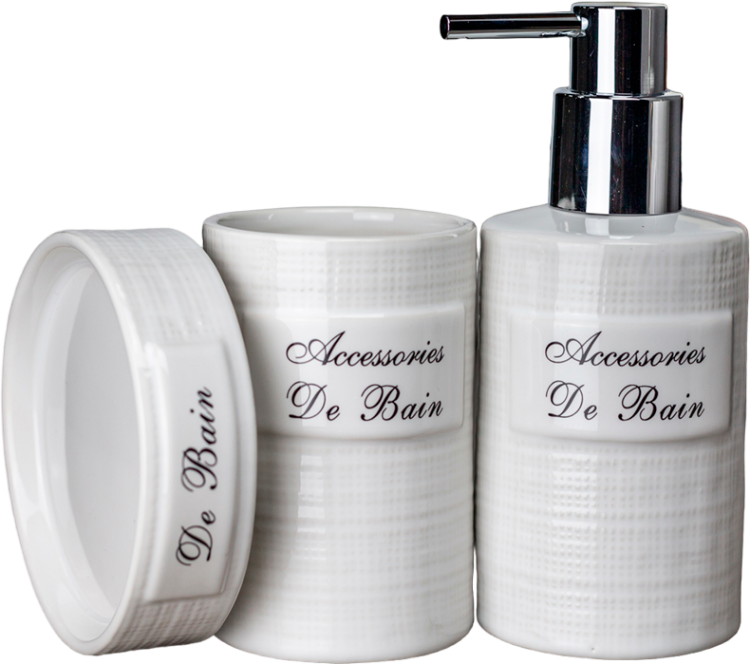 Набор Bath Plus Bain Blanc W-CE0986B-SET3