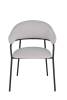Стул Stool Group Leya DX-2548 MOHAIR-151 светло-серый фото 3