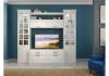 Стенка в гостиную Моби Ливерпуль 357755 белый, ясень ваниль комплектация 1 фото 17