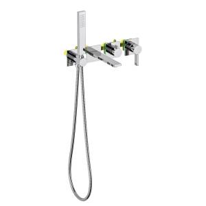 Смеситель для ванны с душем Timo Caisa 9014/00YSM встраиваемый, хром