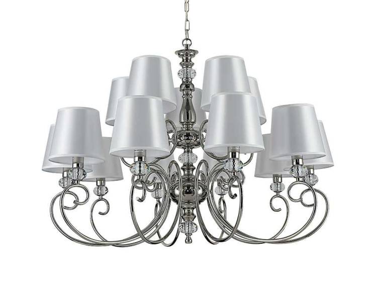 Подвесная люстра Newport Marta 1210+5/C nickel